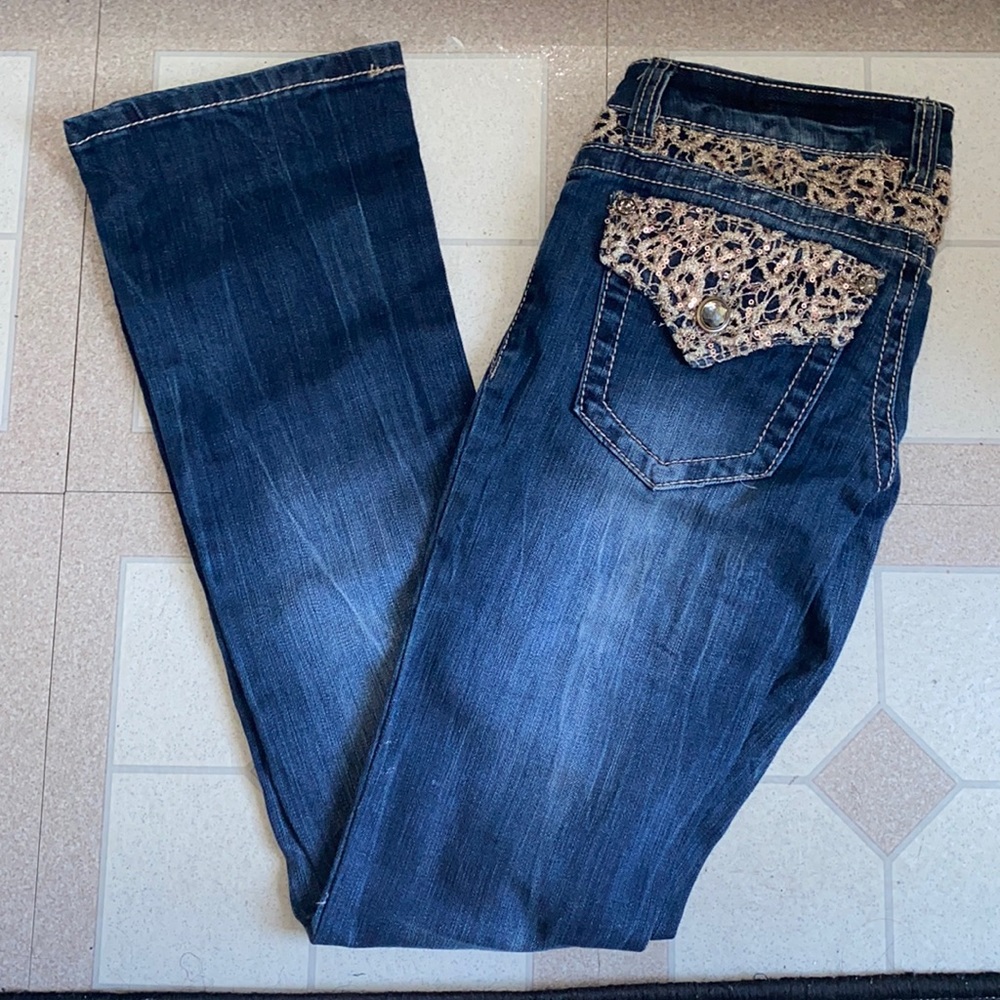 Slim boot cut jeans
